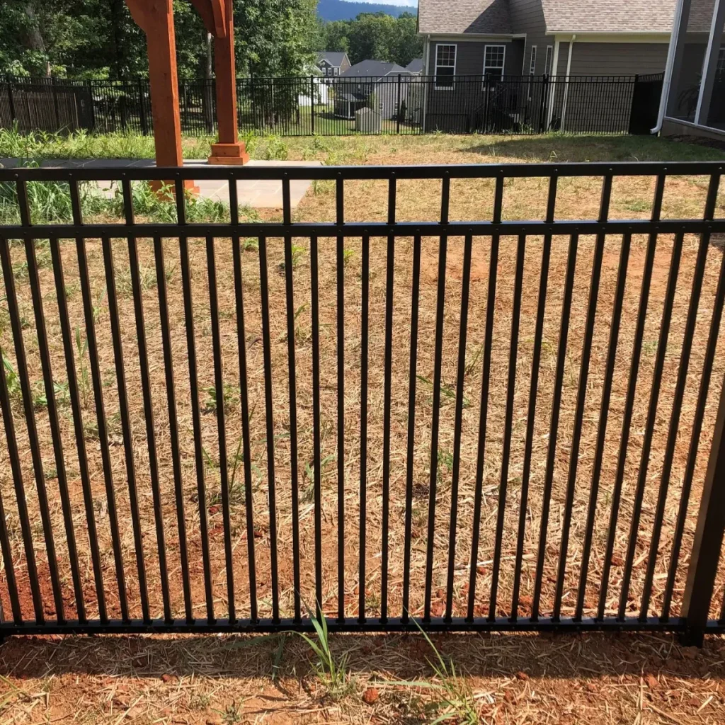 Flat Top Aluminum Fencing